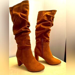 Ann Taylor Slouchy Tall Suede Boots